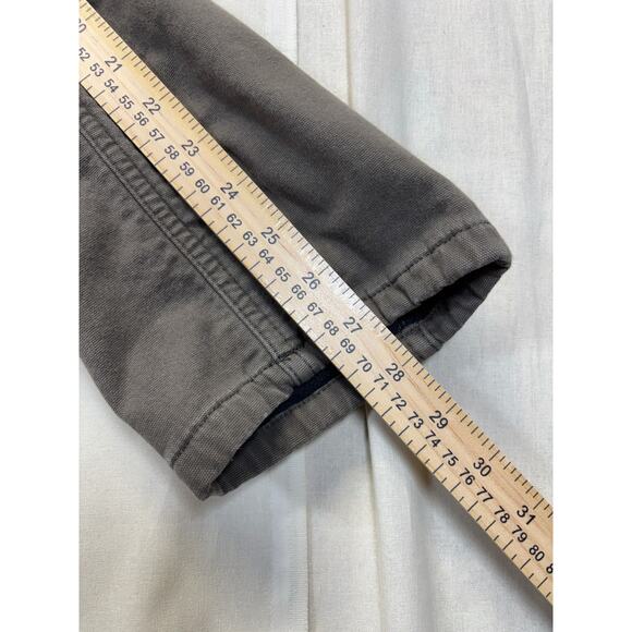 Carhartt Women’s Fleece Lined Relaxed Fit Work Pants 34x28 Brown - Picture 4 of 14